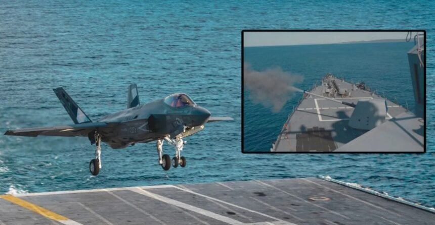अमेरिकी एयरक्राफ्ट कैरियर के पास ईरानी ड्रोन
