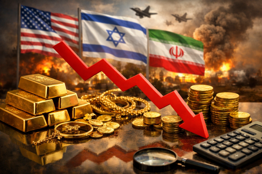 सोने की कीमत में गिरावट