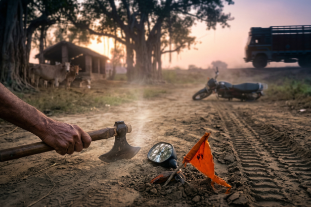 'फरसा वाले बाबा' की मौत