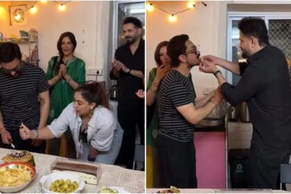 आमिर खान के बर्थडे सेलिब्रेशन में परिवार संग खास पल