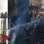 दिल्ली के पालम में बड़ा हादसा, रिहायशी इमारत में लगी भीषण आग