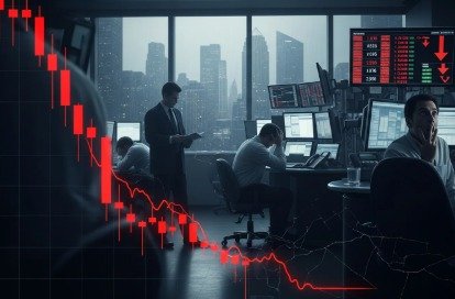 अमेरिका-ईरान तनाव से शेयर बाजार गिरावट