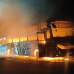 जैसलमेर-अहमदाबाद बस बनी आग का गोला