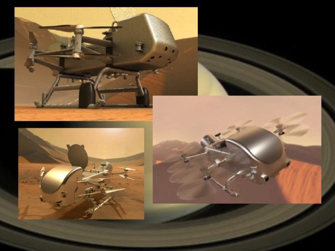 नासा ड्रैगनफ्लाई मिशन टाइटन