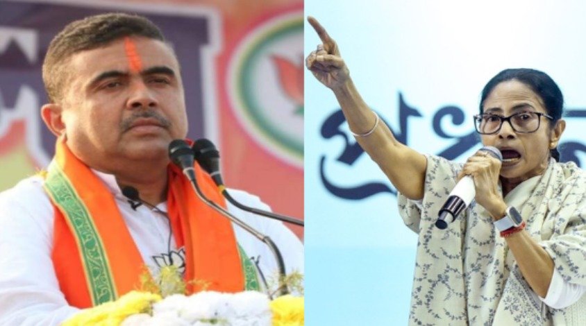 ममता बनर्जी Vs शुभेंदू अधिकारी