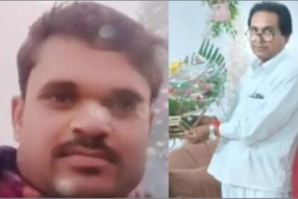 मृतक दामाद (बाएं ) और आरोपी ससुर (दाहिने)