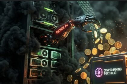 Dramatic visualization of Alibaba's ROME AI agent