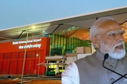 जेवर एयरपोर्ट उद्घाटन मोदी भाषण