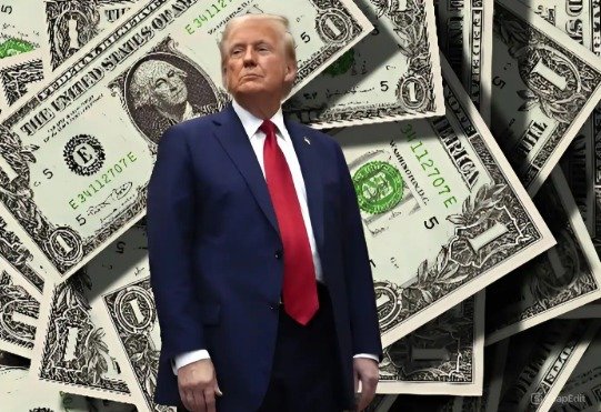 डॉलर पर ट्रंप का सिग्नेचर