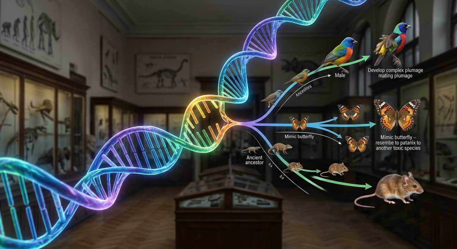 DNA chromosomal inversion forming supergenes that accelerate evolution and species diversification