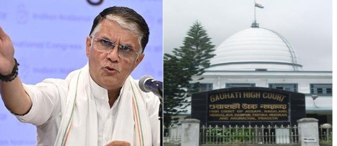 Pawan Khera कोर्ट के बाहर या मीडिया से बात करते हुए