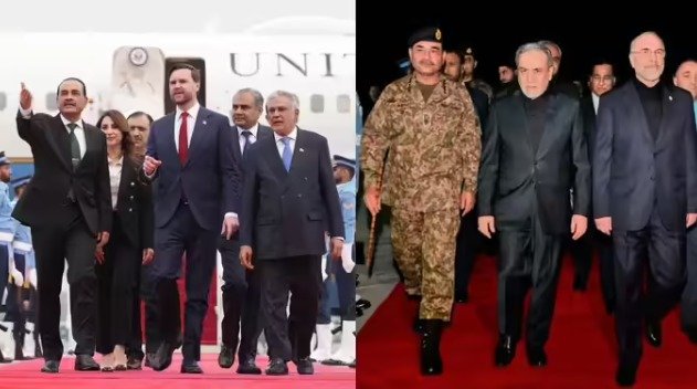 Asim Munir changes outfit from military uniform to suit during meetings with JD Vance and Abbas Araghchi