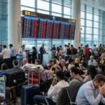 Dubai International Airport and Indira Gandhi International Airport crowded with passengers during flight delays