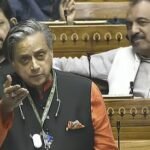 Shashi Tharoor Lok Sabha में महिला आरक्षण और delimitation पर बयान देते हुए