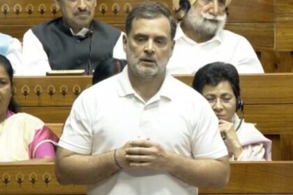 Rahul Gandhi Lok Sabha में Women Reservation Bill और delimitation पर बयान देते हुए