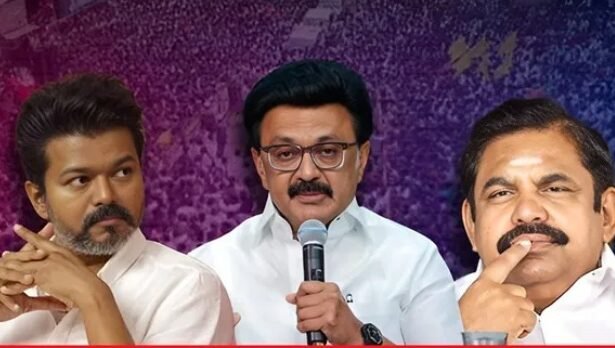 M. K. Stalin और Vijay Tamil Nadu election 2026 opinion poll में