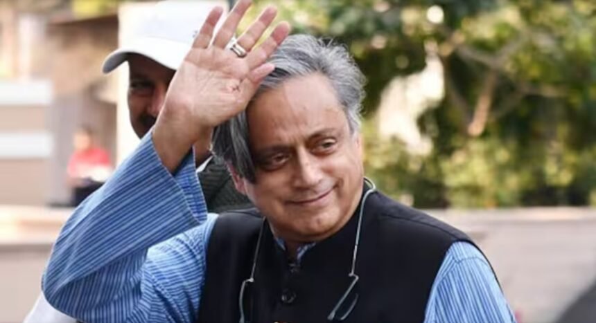 शशि थरूर काफिले पर हमला