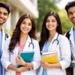 छात्र NEET UG 2026 एडमिट कार्ड ऑनलाइन डाउनलोड करते हुए