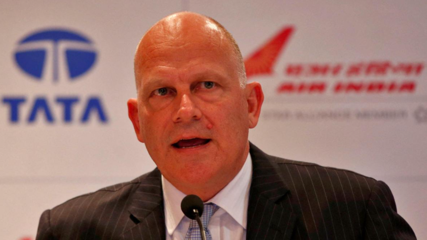 Air India CEO Campbell Wilson resigns amid losses and operational challenges as Tata Group searches for new leader