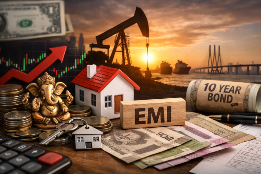 RBI ने रेपो रेट 5.25% पर स्थिर रखा, EMI में राहत और तेल संकट की चिंता