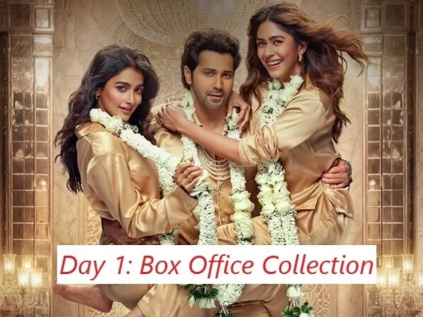 Hai Jawani Toh Ishq Hona Hai Box Office Collection, Varun Dhawan Movie Collection, Box Office Day 1 Collection, Hai Jawani Toh Ishq Hona Hai Review, Varun Dhawan New Movie, Mrunal Thakur Movie, Pooja Hegde Film, Bollywood Box Office News, Hindi Movie Collection, IMDb Rating 7.6 Movie, David Dhawan Film, Worldwide Collection, Opening Day Collection, Bollywood News Hindi, Latest Entertainment News, है जवानी तो इश्क होना है, वरुण धवन फिल्म, बॉक्स ऑफिस कलेक्शन, पहले दिन की कमाई, बॉलीवुड फिल्म, मृणाल ठाकुर, पूजा हेगड़े, डेविड धवन, फिल्म रिव्यू, वर्ल्डवाइड कलेक्शन, ओपनिंग डे कलेक्शन, हिंदी फिल्म समाचार, मनोरंजन खबर, नई बॉलीवुड फिल्म, बॉक्स ऑफिस रिपोर्ट