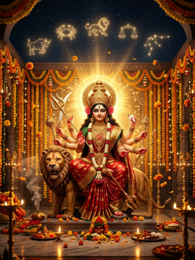 दुर्गा पूजा पर 5 राशियों पर बरसेगी कृपा!