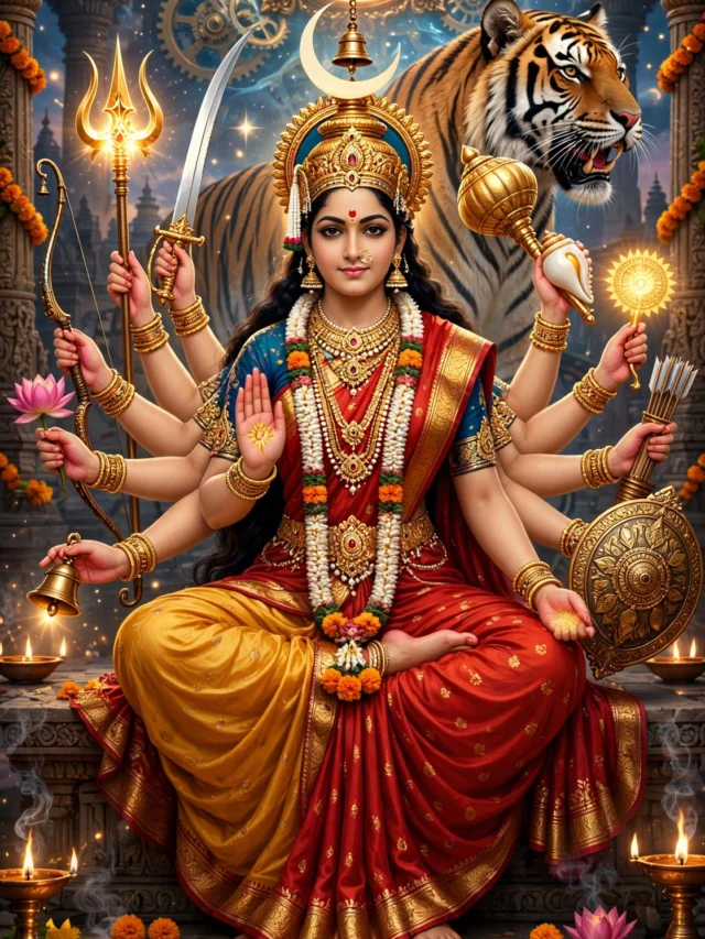 मां चंद्रघंटा पूजा जानें शुभ मुहूर्त और महत्व