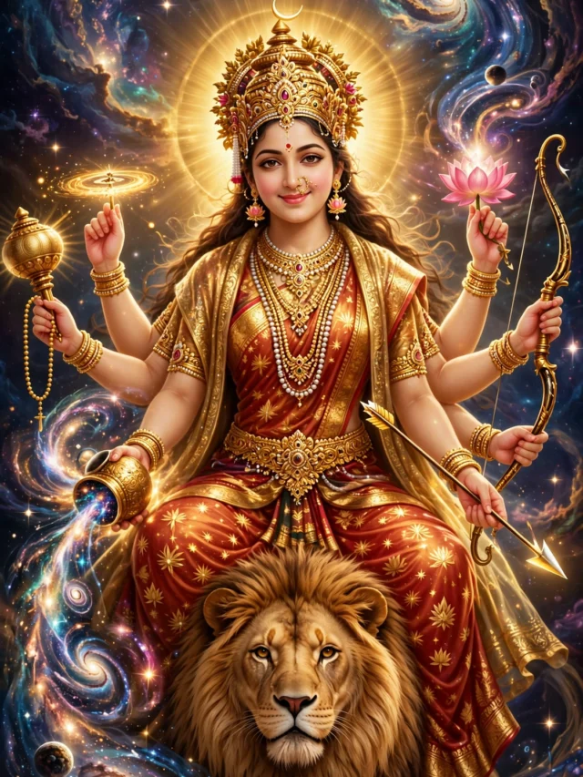 मां कूष्मांडा का दिव्य स्वरूप!